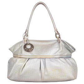 Fendi 2000s Iridescent Ombre Zucca Monogram‚Chef‘ Handtasche