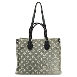 Louis Vuitton Monogram Jacquard Denim OnTheGo MM Handtasche