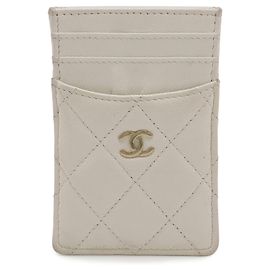 Chanel Matelassé Coco Mark Business Card Case
