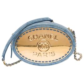Borsa CHANEL in Denim Blu - 103742