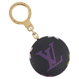LOUIS VUITTON Monogram Multicolor Astropill Key Holder Black M51912 Auth 191606 - Louis Vuitton