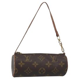 LOUIS VUITTON Pochette Monogram Papillon LV Auth 191513