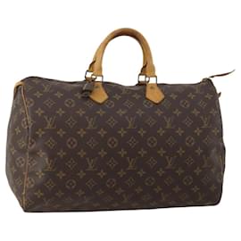 LOUIS VUITTON Borsa Monogram Speedy 40 M41522 LV Auth 187722A
