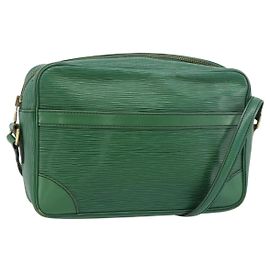 LOUIS VUITTON Epi Trocadero 27 Shoulder Bag Green M52314 LV Auth 186398