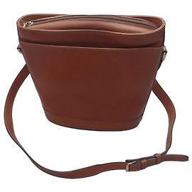 Eric Laville Bucket Bag Leder Camel