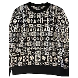 Jersey de punto jacquard Chanel logo CC