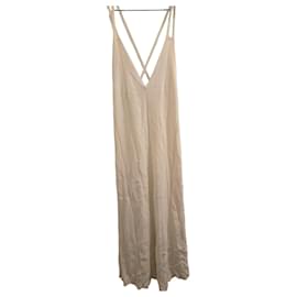 Langes weißes Kleid Sandro