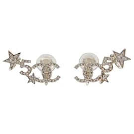 Orecchini Chanel Coco Mark Star Rhinestone