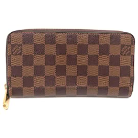 Cartera Zippy Louis Vuitton en lona Damier