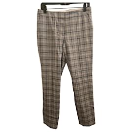 Hugo Boss BOSS Pantalones de cuadros grises