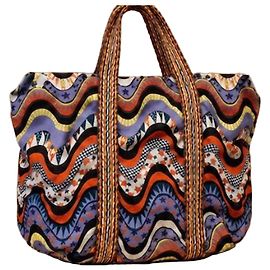 Missoni Mare Borsa Tote Stampa Ondulata Multicolore