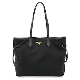Prada Nylon Tote Bag Schwarz