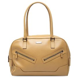 Bolso de mano Gucci en piel de becerro marrón