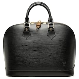 Louis Vuitton Alma PM in pelle Epi nera