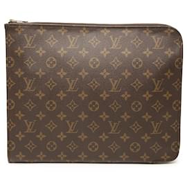 Louis Vuitton Poche Documents Portfolio 30 Monogram Marrone