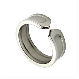 Cartier C2 Band Ring aus Weißgold