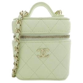 Chanel AP2503 Schultertasche Hellgrün