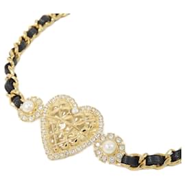 Collana Chanel ABC855 Nero e Bianco
