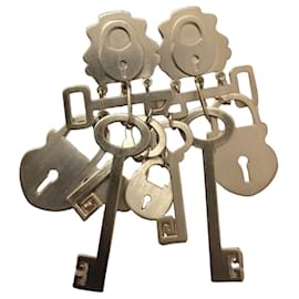 Tory Burch "Surreal Lock & Key" Ohrringe