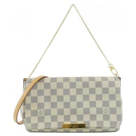 Borsa a tracolla Louis Vuitton Damier Azur Favorite MM