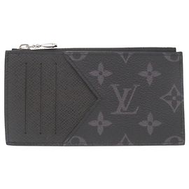 Portacarte e portamonete Louis Vuitton Taigarama Monogram Eclipse