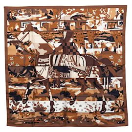 Foulard Hermès Carre 90 LES DIX CAVALIERS