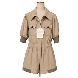 Tutina a righe beige Chloé