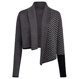 Sarah Pacini Asymmetrischer Strick-Bolero - Autre Marque