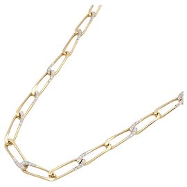 Collana in oro giallo 18K e diamanti Cartier