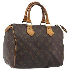 LOUIS VUITTON Borsa Monogram Speedy 25 M41528 LV Auth BA13754A