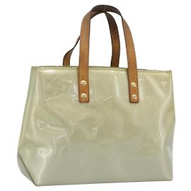 LOUIS VUITTON Monogram Vernis Reade PM Hand Bag Lavande M91220 LV Auth 190423