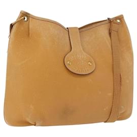 Hermès Borsa a tracolla HERMES Rodeo in pelle Taurillon Beige Gold Auth 190526