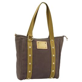 LOUIS VUITTON Antigua Cabas MM Tote Bag Marrone M40086 LV Auth ka5089
