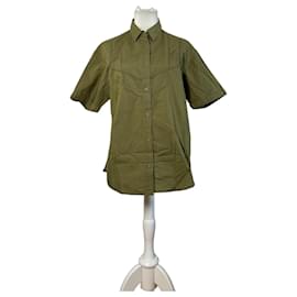 Camicia in cotone vintage Dior da uomo Verde oliva M