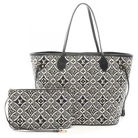 Borsa Tote Louis Vuitton Neverfull MM Monogram Jacquard