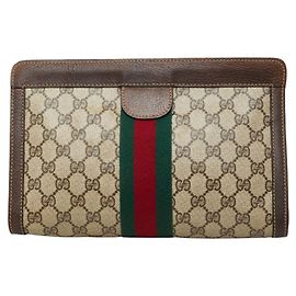 Clutch Gucci GG Supreme Old Sherry Line