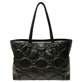 Borsa Tote Gucci Medium GG Matelassé in pelle