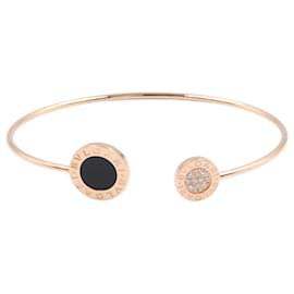Bracciale rigido Bvlgari Onyx Diamond - Bulgari