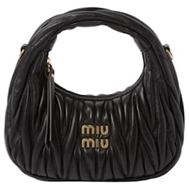 Miu Miu Borsa in Pelle Matelassé Nera