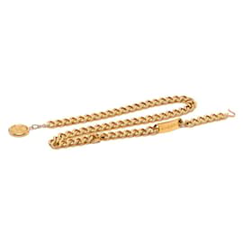 Cintura con catena logo vintage Chanel