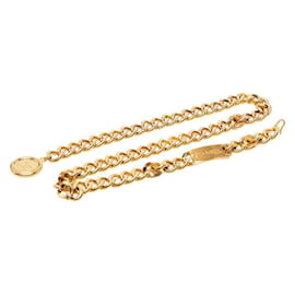 Cinto de corrente Chanel banhado a ouro