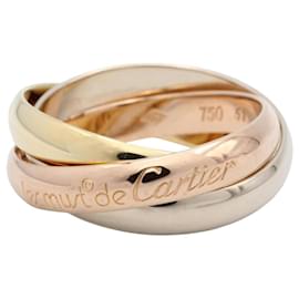 Cartier Trinity Ring aus Gelb Weiß und Roségold