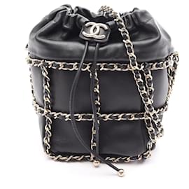 Borsa a tracolla con coulisse Chanel Coco Mark