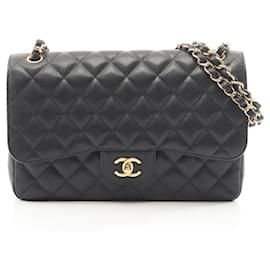 Borsa a Spalla Chanel Large Matelassé Classic Double Flap