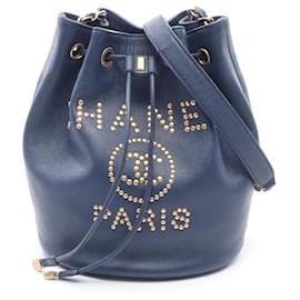 Borsa a tracolla in pelle Chanel Deauville