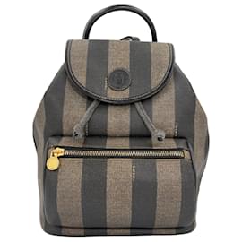 Fendi Pequin Canvas Rucksack