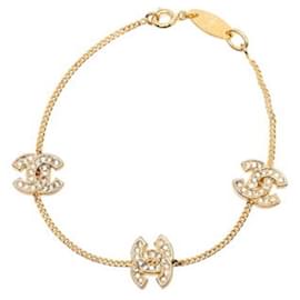 Bracciale charm Chanel Coco Mark placcato oro