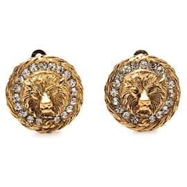 Orecchini a clip Chanel Coco Mark con motivo leone