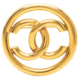 Spilla tonda Chanel Coco Mark 93P