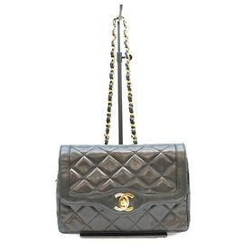 Borsa a Spalla Chanel Black Lambskin Paris Limited Edition Single Flap Matelassé 19